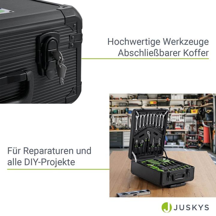 Actual product image Juskys Toolbox (1200 pieces)