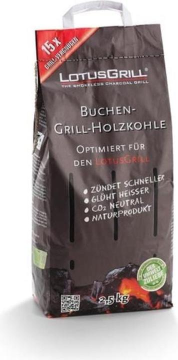 LotusGrill Buchenholzkohle (2.50 kg)
