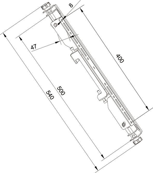Image du produit Multibrackets Support Micro, 40" - 65", capacité de charge 30 kg
