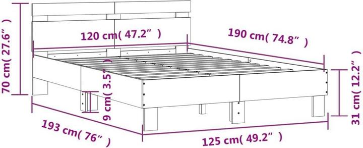 Actual product image VidaXL Jarena (120 x 190 cm)