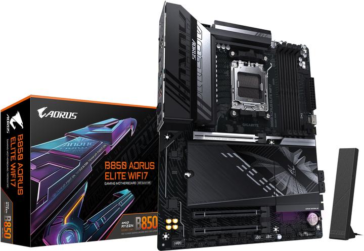 Gigabyte B850 AORUS ELITE WIFI7 (AM5, AMD B850, ATX)