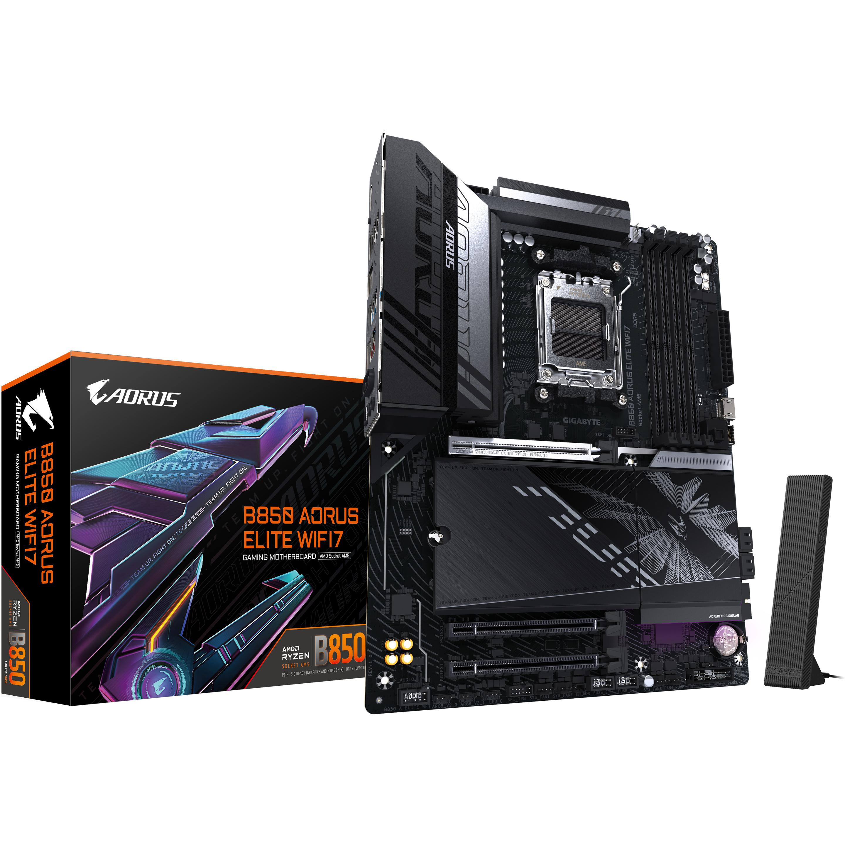 Gigabyte B850 AORUS ELITE WIFI7 (AM5, AMD B850, ATX), Mainboard