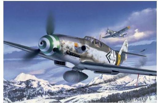 Produktbild Revell MS Messerschmitt Bf109G-6 easy-click-system