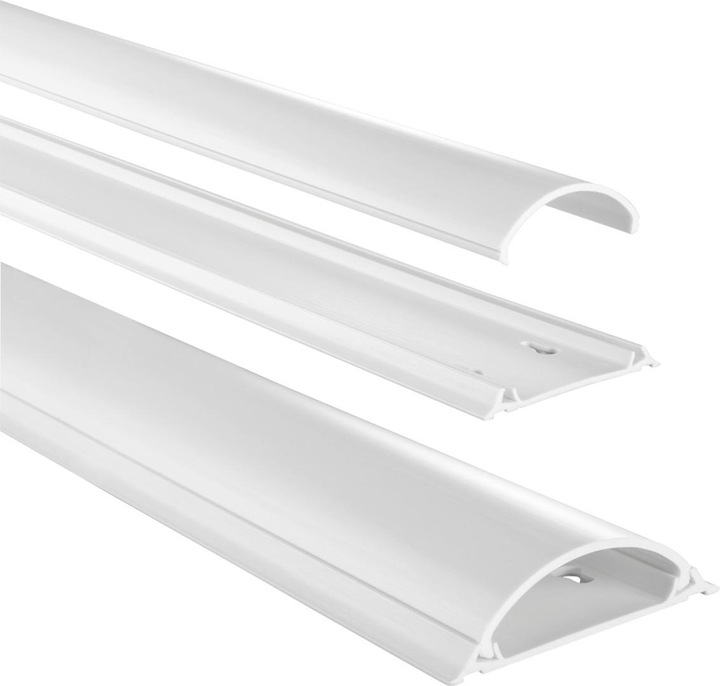 Immagine prodotto Hama Canalina per cavi in PVC, semicircolare (Tubazione, 100 cm)