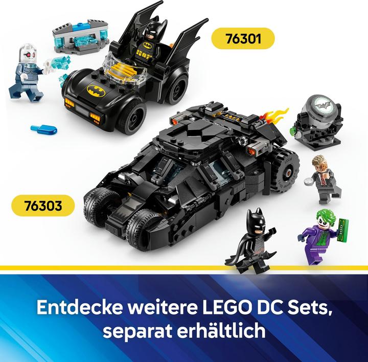 Productafbeelding LEGO Batman & Batmobil vs. Mr. Freeze (76301, LEGO DC)