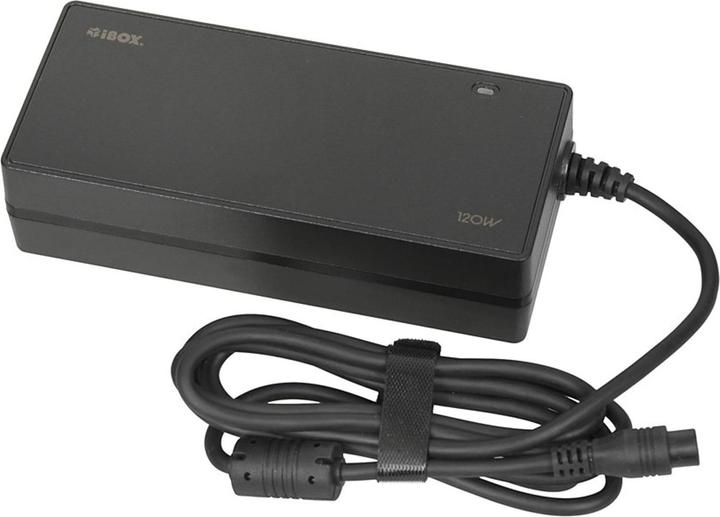 Produktbild iBox Uniwersalny Zasilacz Do Laptopa I-Box Iuz120wa Auto 10 Wtyczek (120 W)
