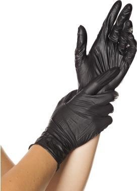 Actual product image Hygostar unisex disposable gloves SAFE LIGHT black size XL 100 pcs. (XL)