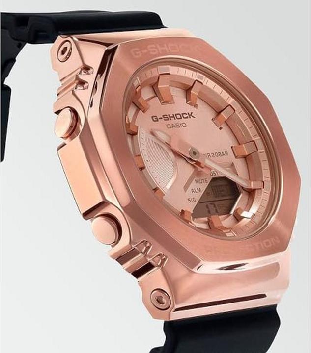 Immagine prodotto Casio GM-S2110PG-1A4ER (Orologio da polso analogico, Orologio digitale, Cronografo, 45.90 mm)