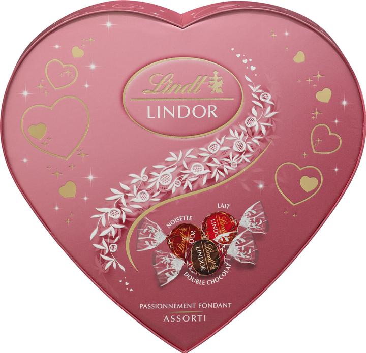 Image du produit Lindt Lindor Coeur Rose Assorti (160 g)