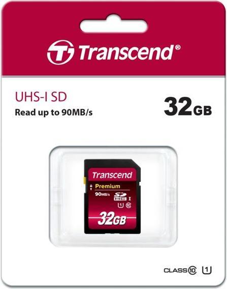 Produktbild Transcend Premium 400x (32 GB, SDHC, U1, UHS-I)
