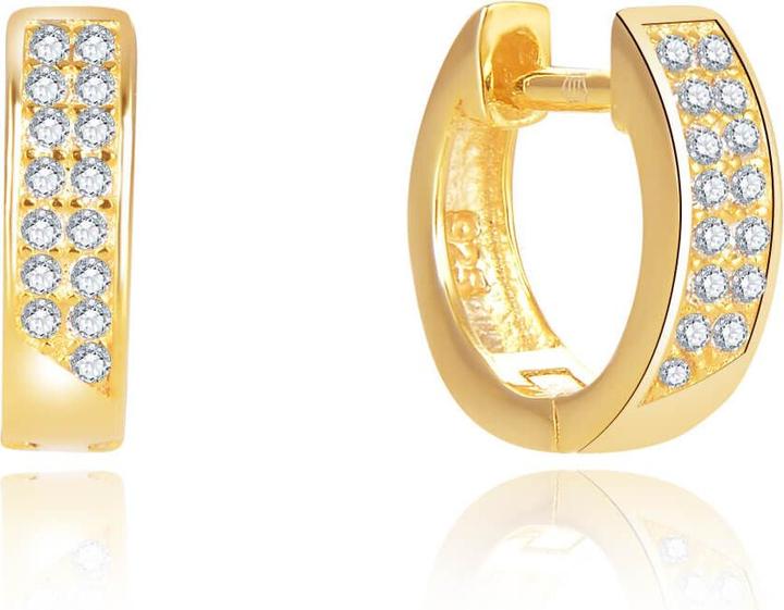 Produktbild Beneto Timeless gold-plated earrings AGUC2609-GOLD