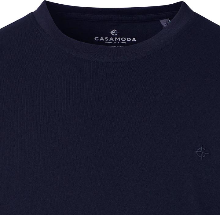 Produktbild Casamoda - Basic - T-Shirt - 4er Pack (L Blau) (L)
