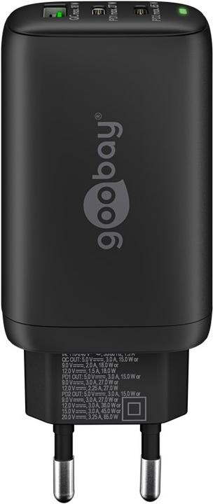 Produktbild Goobay Multiport-Schnellladegerät (65 W)
