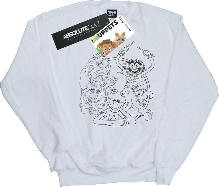 Produktbild Disney The Muppets Group Line Art Sweatshirt (S)