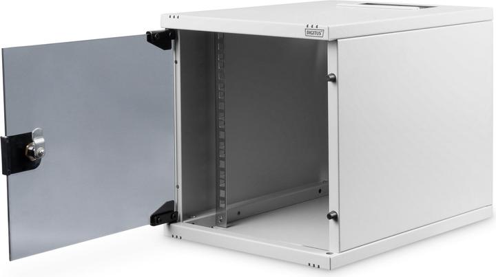 Actual product image Digitus Wall Mounting Cabinet 254 mm (10") - 312xn400 mm (WxD) (5.71 RU, 10 inch rack)