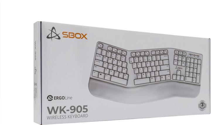 Actual product image Sbox WK-905 US beige (US, Wireless)