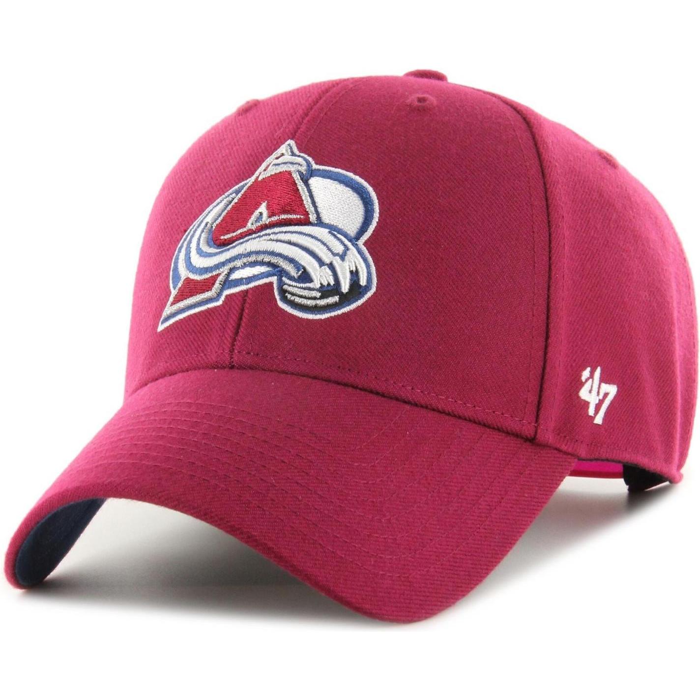 47 Brand, Herren, Cap, Low Ballpark Colorado Avalanche, Rot, (One Size)