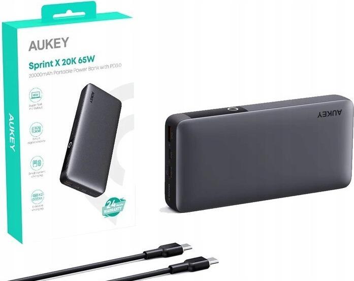 Produktbild Aukey SprintX (20000 mAh, 65 W, 74 Wh)