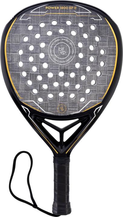 Immagine prodotto By VP Racchetta da padel BYVP POWER 1800 II, Nero/Bianco/Oro