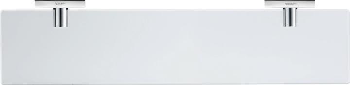 Produktbild Duravit Glasablage KARREE Glas matt chrom