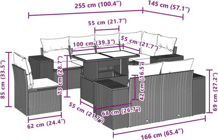 Produktbild vidaXL Camden