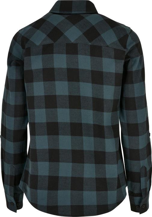 Produktbild Urban Classics Ladies Turnup Checked Flanell Shirt (5XL)