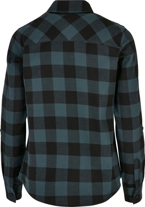 Produktbild Urban Classics Ladies Turnup Checked Flanell Shirt (L)