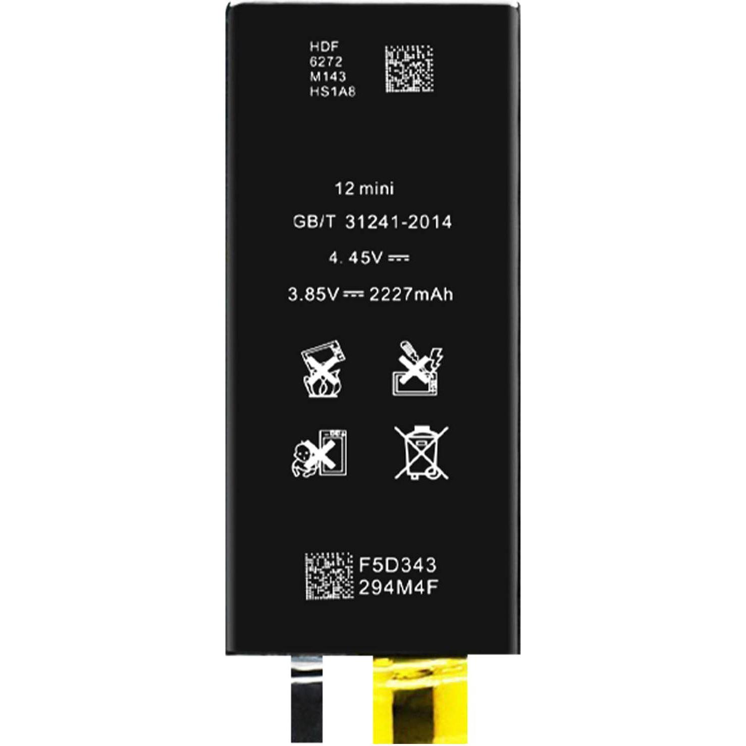 Thumbnail - Clappio 2227mAh Ersatzakku ohne BMS, Smartphone Akku