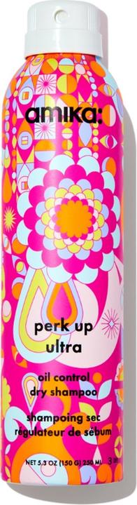 Actual product image Amika Perk Up Ultra Oil Control Dry Shampoo 250ml 5.3oz (250 ml, Dry shampoo)