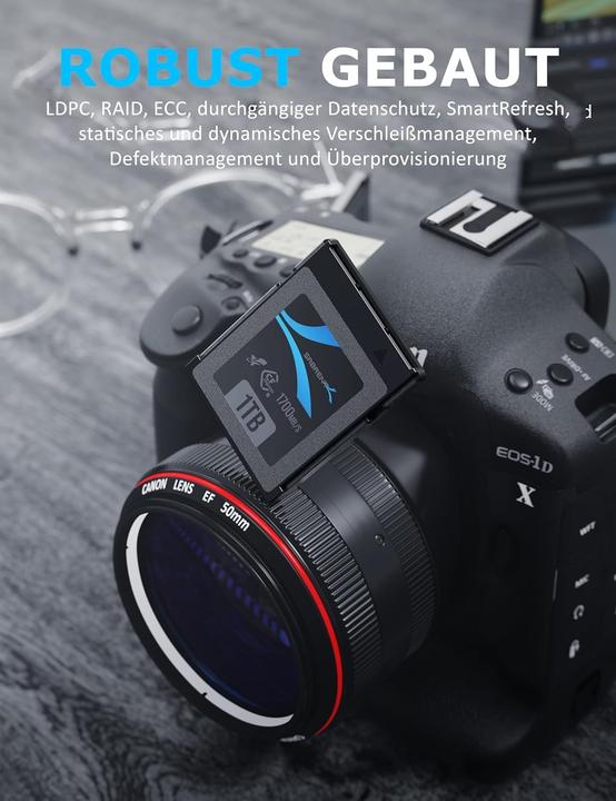 Produktbild Sabrent Rocket CFX (1000 GB, CFexpress Typ B)