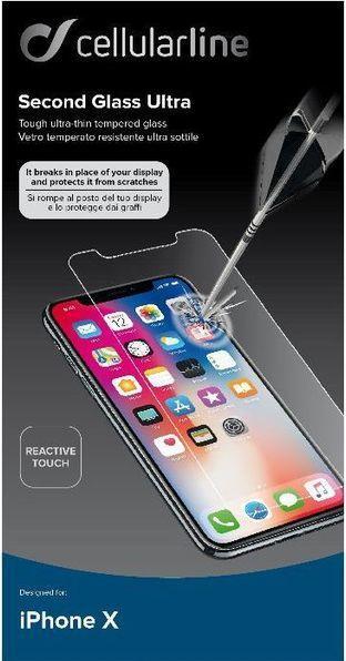 Immagine prodotto Cellularline secondo bicchiere (1 Pezzo/i, Apple iPhone X)