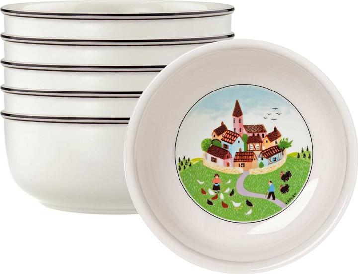 Actual product image Villeroy & Boch Design Naif dessert bowls (13 cm, 0.52 l, 6 x)