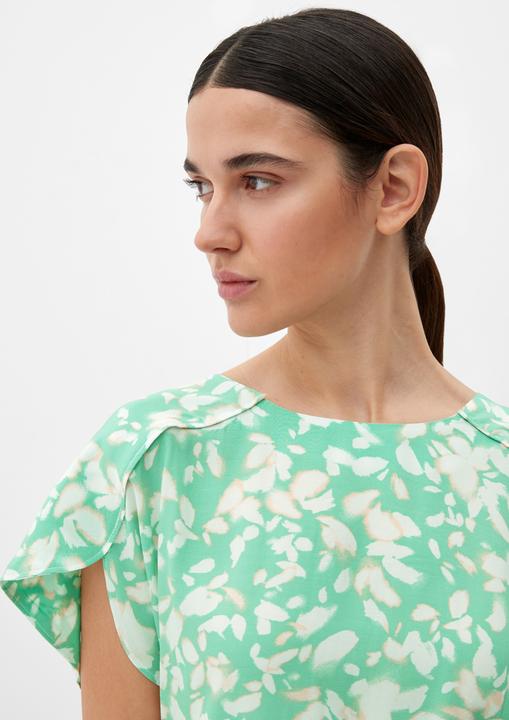 Actual product image s.Oliver Bluse Gemusterte Bluse im Loose Fit (48)