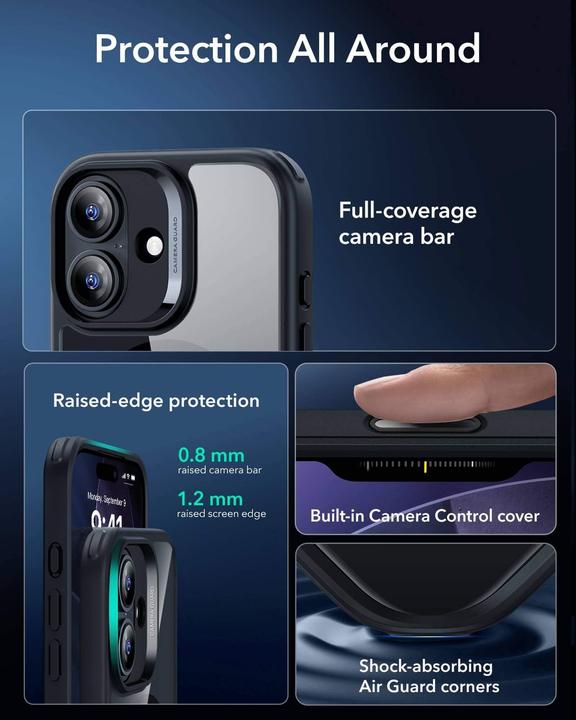 Produktbild ESR Classic Hybrid HaloLock (Apple iPhone 17)