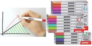 Actual product image Kores Whiteboard set Fine M22840Set of 41mm rounds (4x)