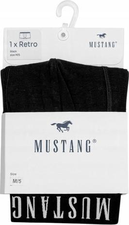 Actual product image Mustang Herren-Boxershorts, 1 Paar, Schwarz (M, Single pack)