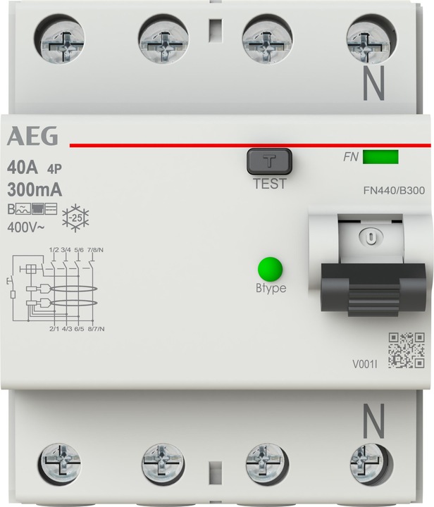 Image du produit Busch-Jaeger Disjoncteur différentiel AEG