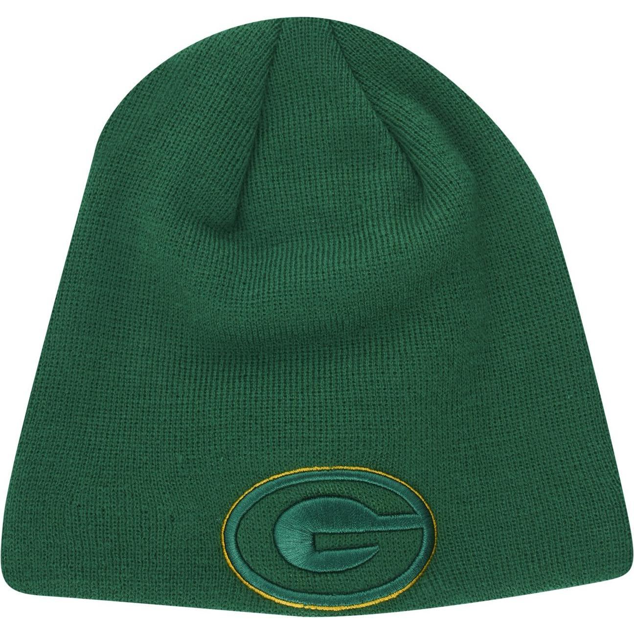 New Era, Herren, Mütze, Knit Beanie NFL Elemental Logo, Grün, (One Size)