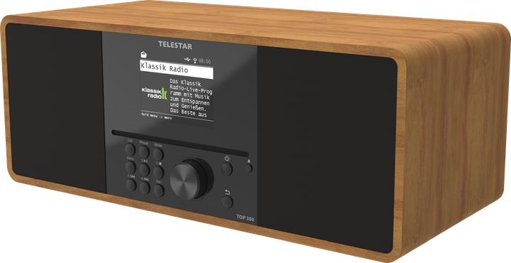 Telestar Top 300 (Internetradio, DAB+, FM, KW, Bluetooth, WLAN)