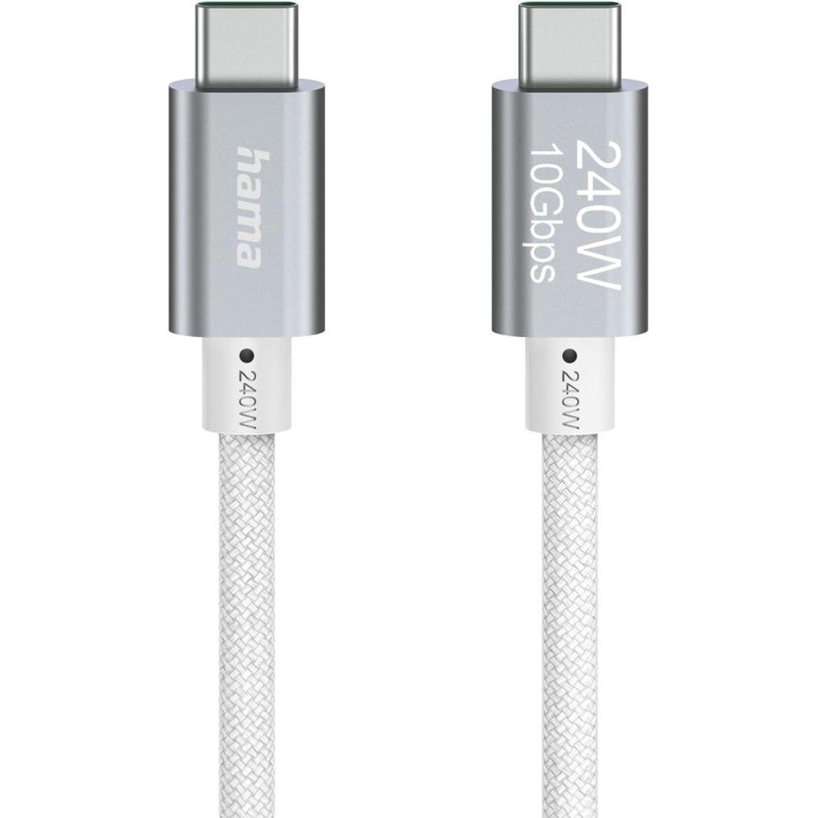 Hama Full-Featured (1.50 m, USB 3.2 Gen 2, 240 W) (00125147)