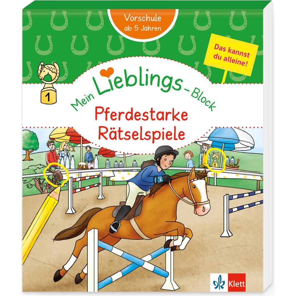Klett Mein Lieblings-Block Pferdestarke, Schulbücher