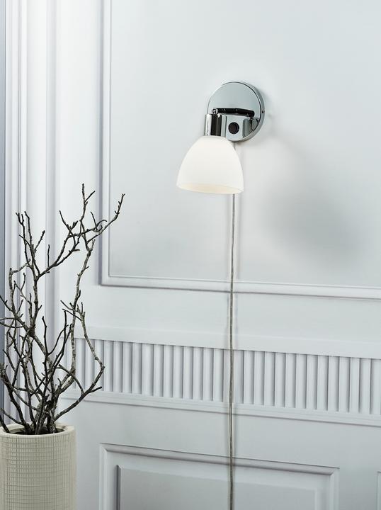 Image du produit Nordlux Ray, applique murale, chrome (E14)