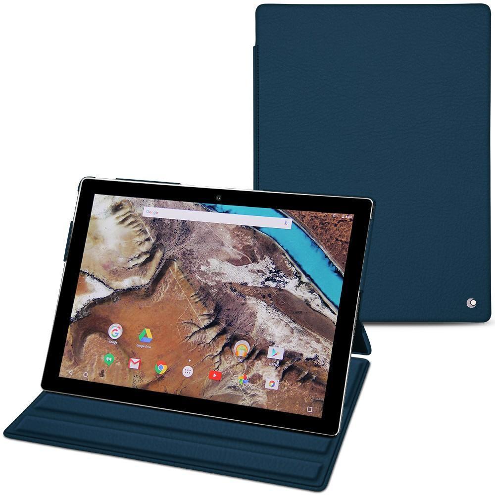 Noreve Lederschutzhülle vertikal (Pixel C), Tablet Hülle, Blau