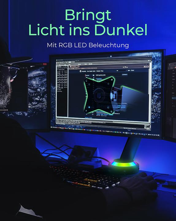 Actual product image Icy Box Monitorständer (Table, 32", 8 kg)