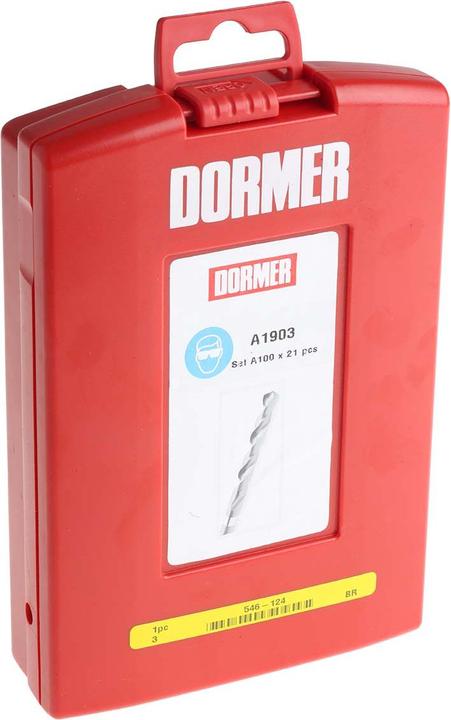 Produktbild Dormer Spiralbohrer Satz HSS 1/16-3/8 (1, 16-3, 8 Zoll)