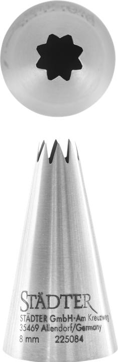 Produktbild Städter Sterntülle 8 mm (Spritztüllen)