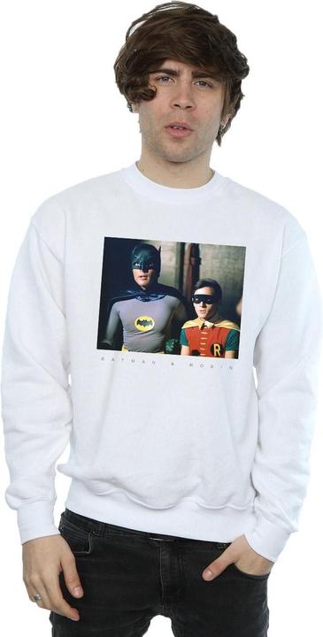 Image du produit - Sweat BATMAN TV SERIES DYNAMIC DUO PHOTOGRAPH - Homme (L)