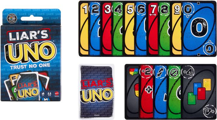 Immagine prodotto Mattel UNO Liars (Multilingue, 2 - 6 Giocatori)