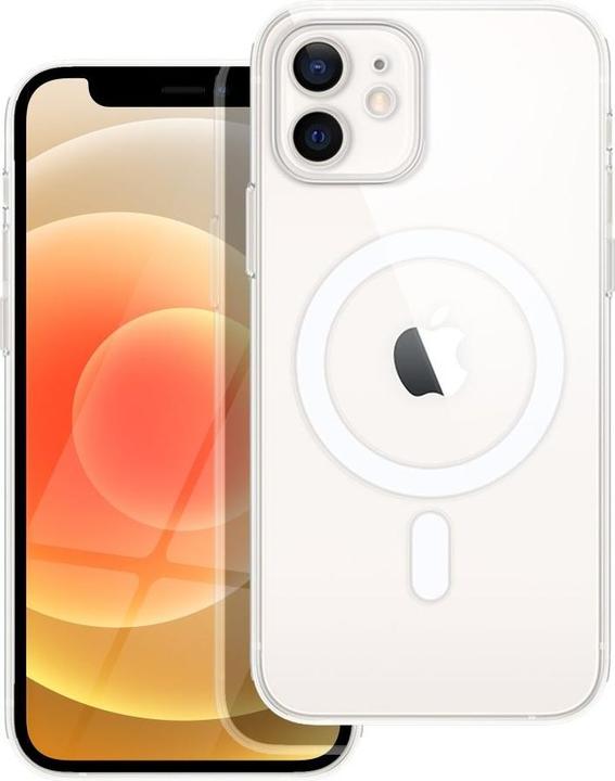 Productafbeelding OEM Transparant Mag Cover hoesje met camerabeveiliging, MagSafe-compatibel voor IPHONE 12 (Apple iPhone 12)