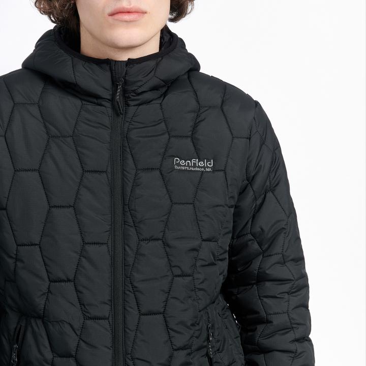 Immagine prodotto Penfield giacca con zip hudson script hexagonal quilt (XL)